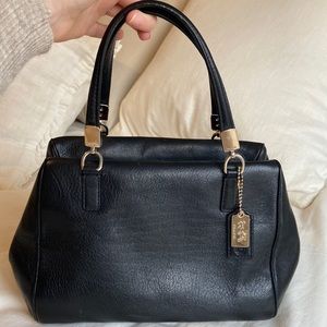 Coach Black Leather Bag